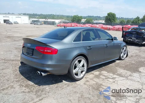 2015 Audi S4 3.0T Premium Plus из США, поврежденный, VIN WAUBGAFL5FA061176